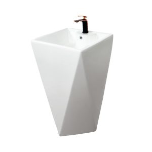 Lavamanos 602 Novus Prisma White Domum