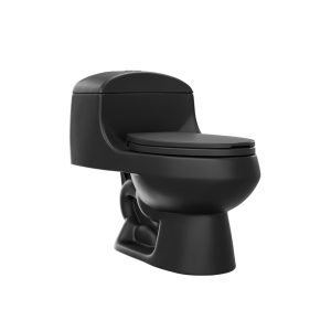 SANITARIO MONTECARLO ALONGADO NEGRO MATTE