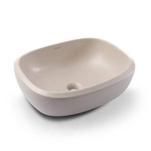 LAVAMANOS VESSEL CASCADE MATTE ARENA